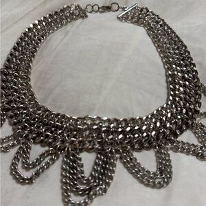 Vintage Silver Chain Necklace